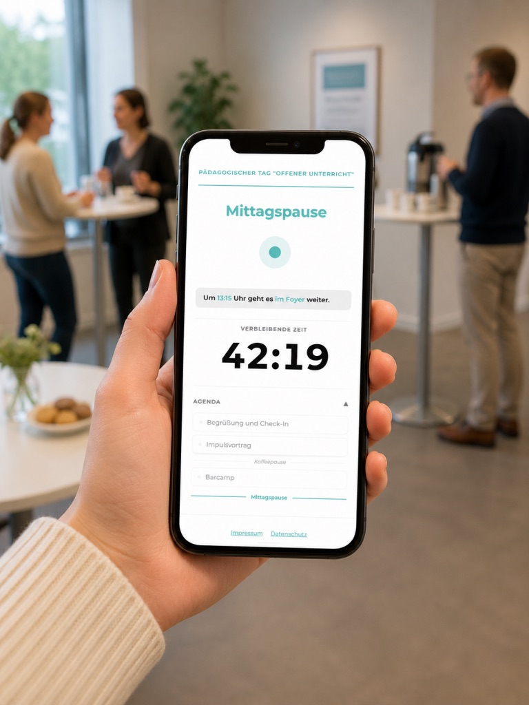 Live-Info Tool Mobilansicht 1